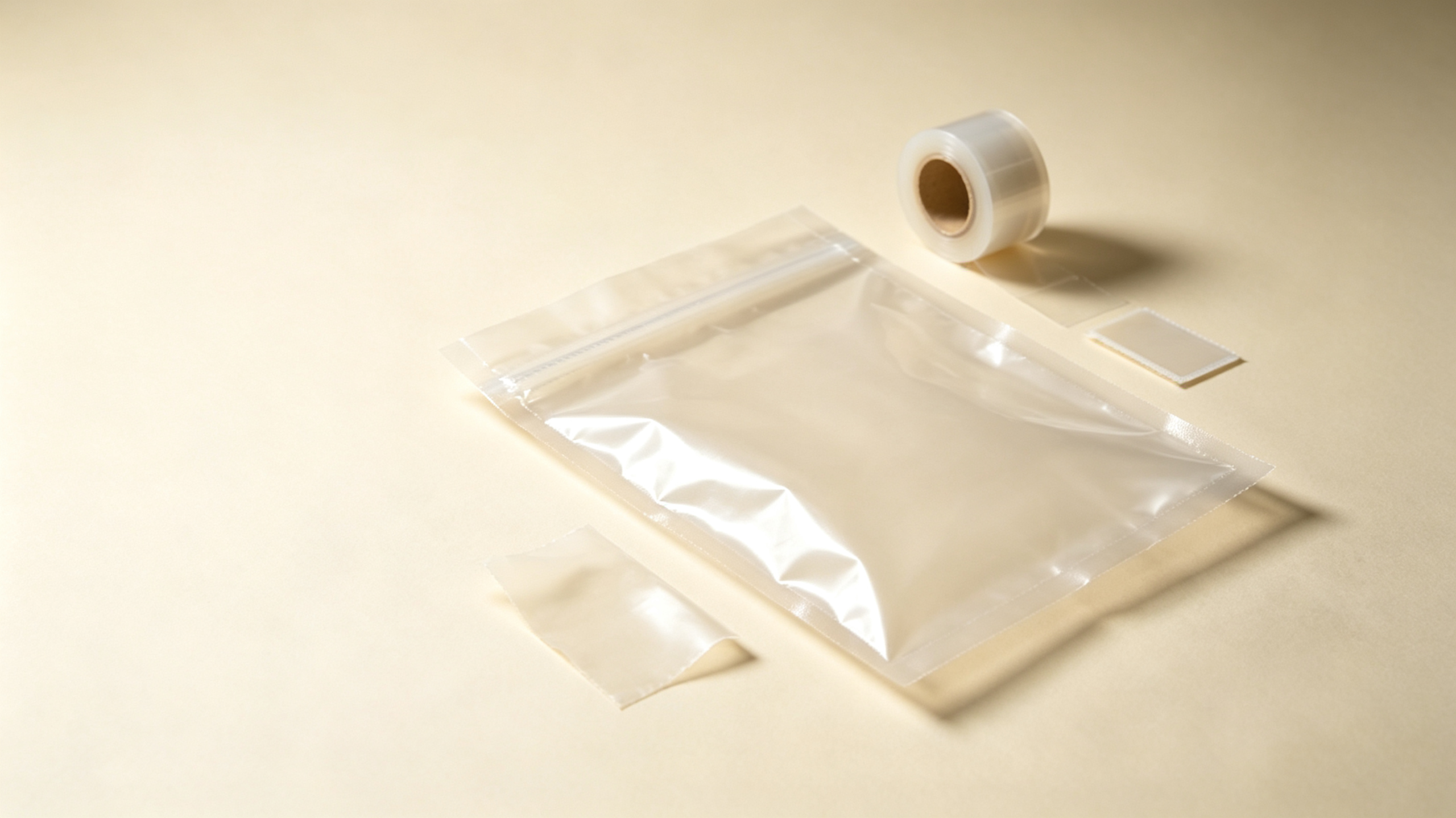 透明聚乙烯袋与 PE 膜卷