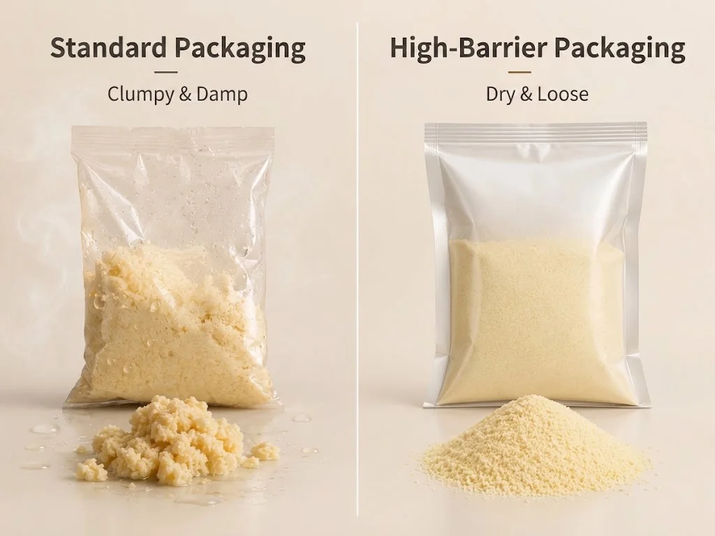 防潮防氧与风味保持
