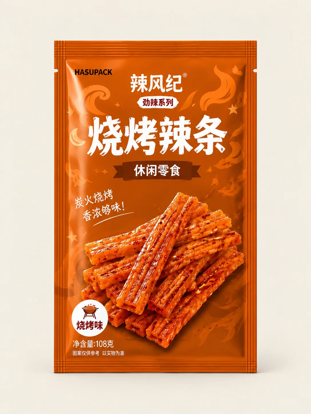 Spicy Strip Packaging