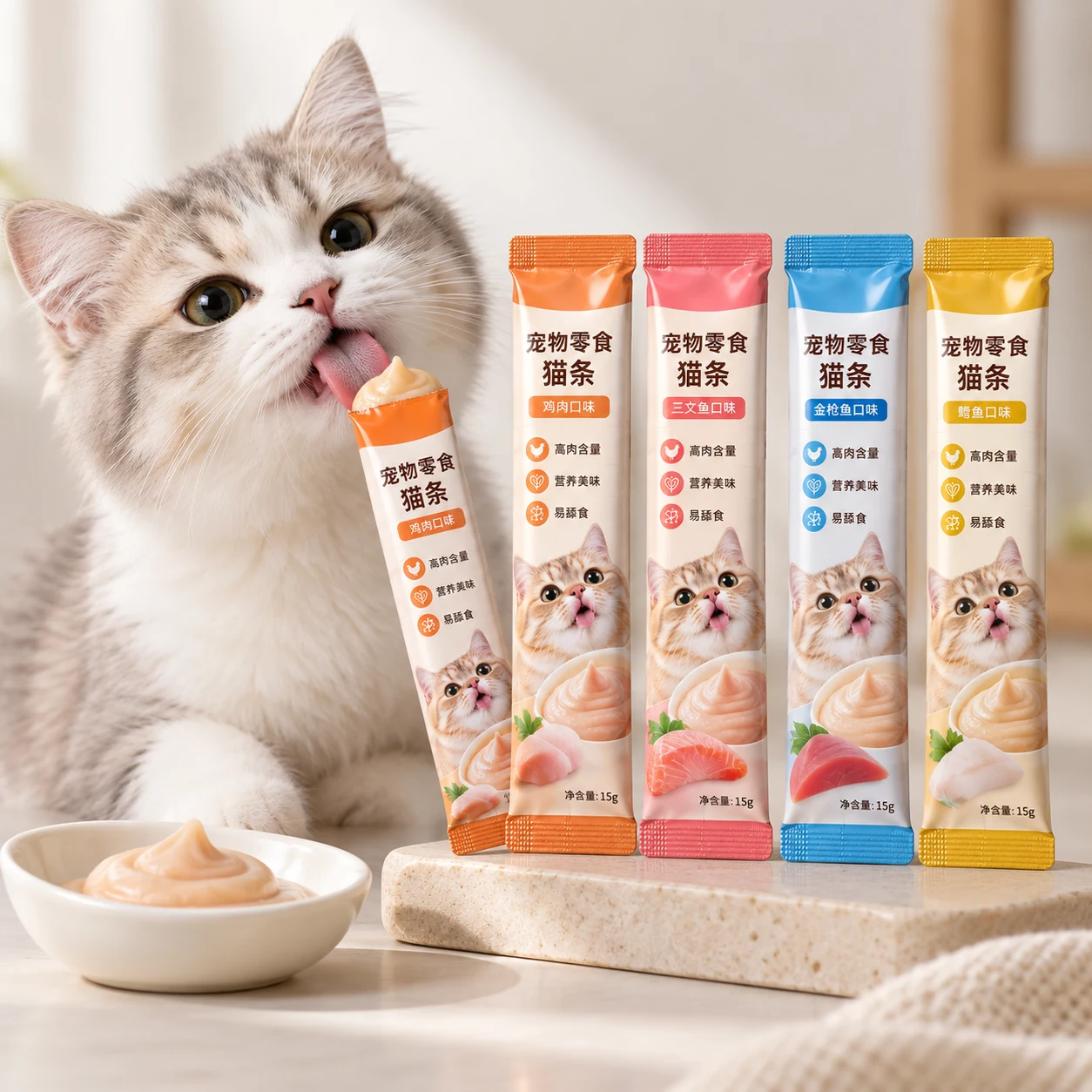 猫条袋定制 应用场景