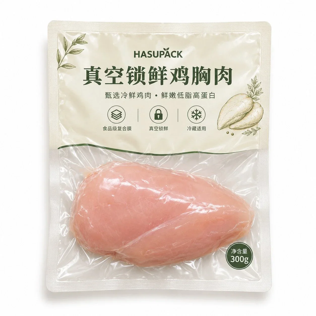 肉类包装袋 鸡胸肉应用