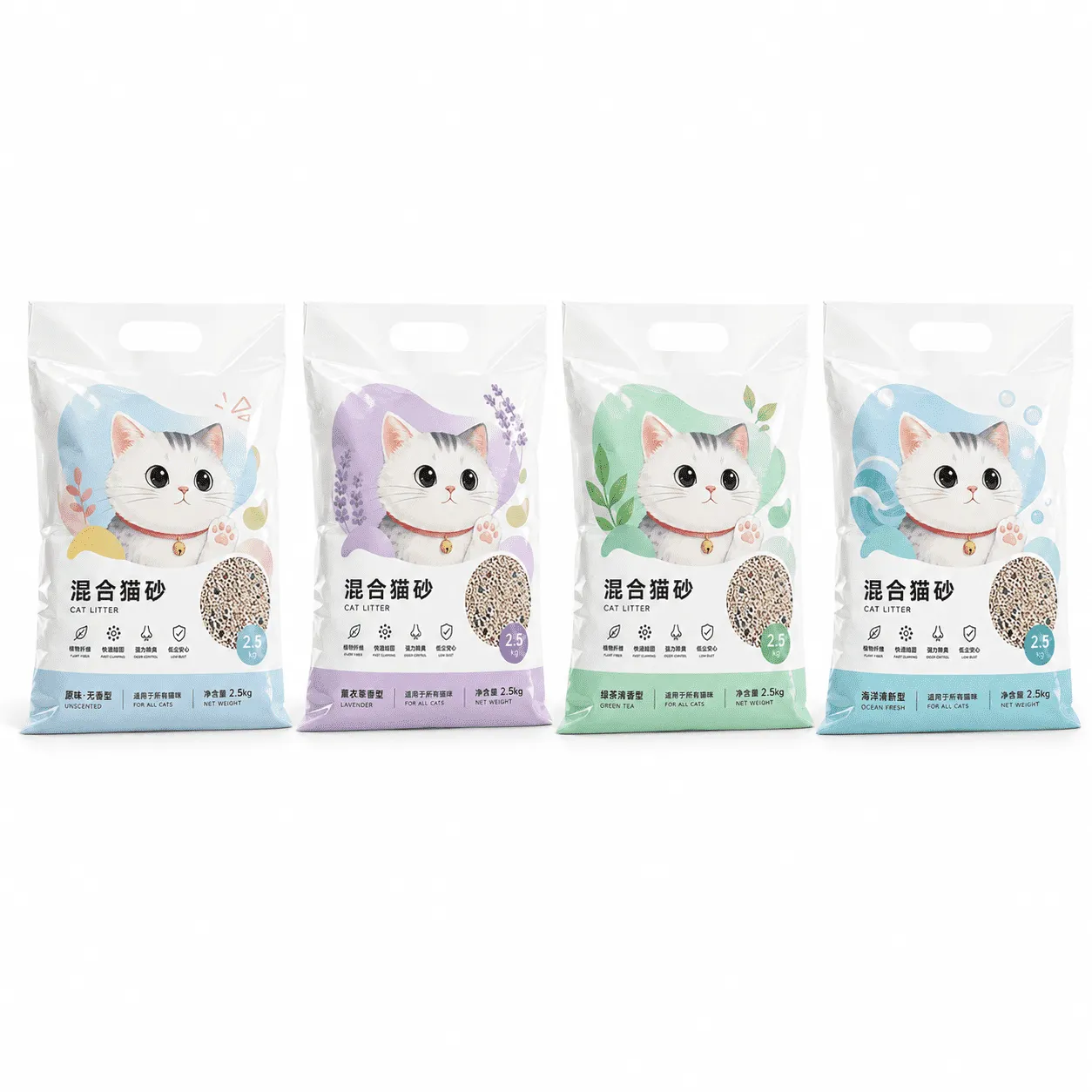 猫砂袋 系列展示