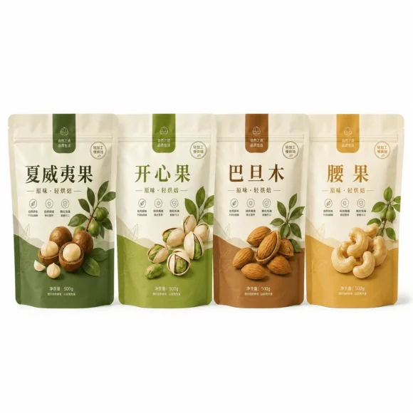 定制坚果包装袋 系列展示
