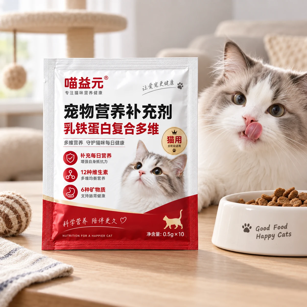 宠物营养剂铝箔袋 应用场景