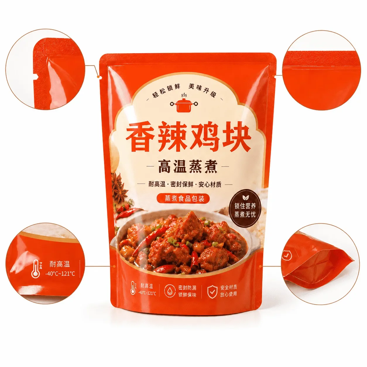 可蒸煮包装 细节展示